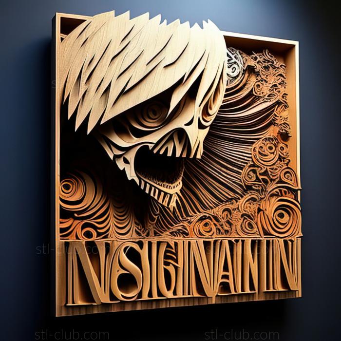 3D model Light Yagami  Death Note FROM NARUTO (STL)